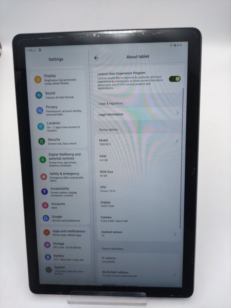 Дешево Lenovo tab m10 tb328xu 4/64gb з ломбарду