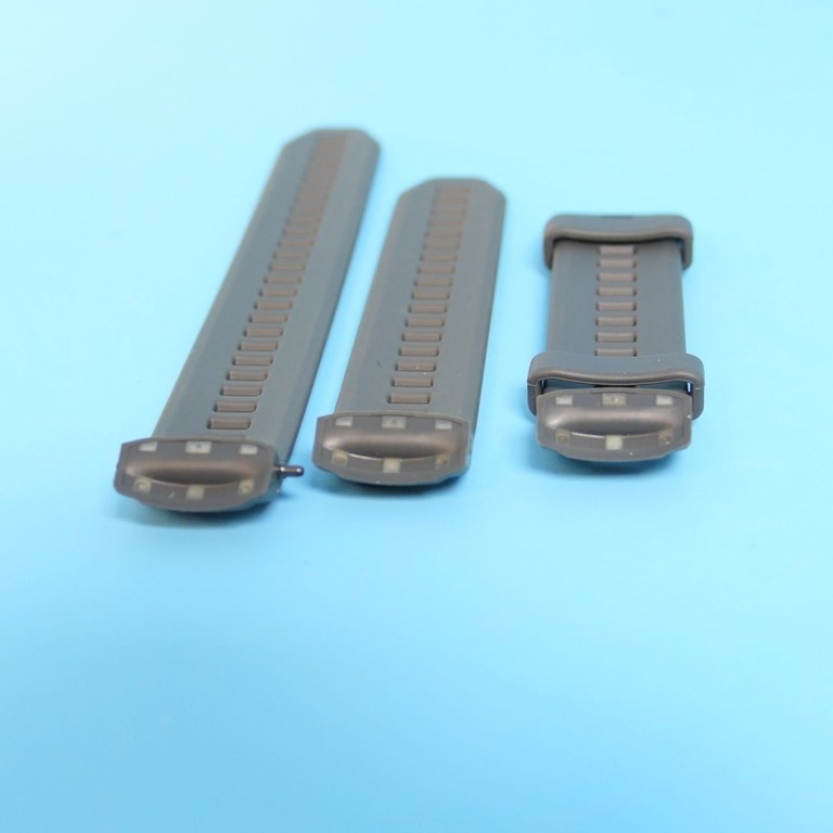 Garmin Quick Release (20 мм) Black/Slate Grey чорний/сірий силіконовий. Новий. Код:null. Зображення 4