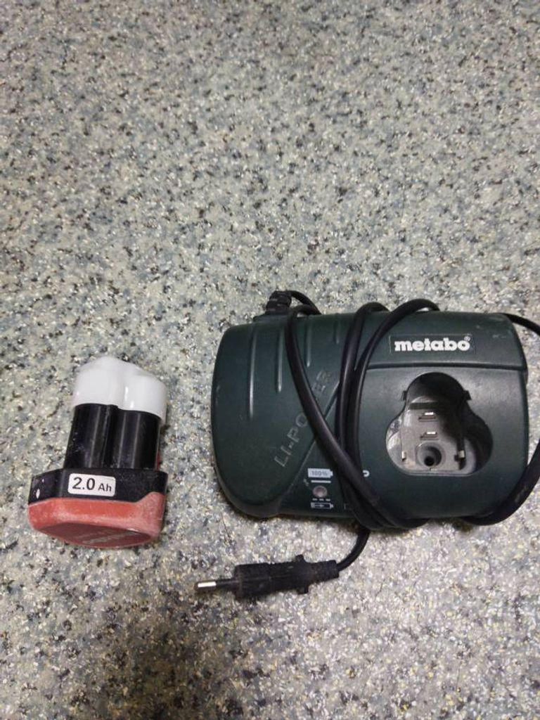 Metabo powermaxx bs 2акб 10,8v + зп