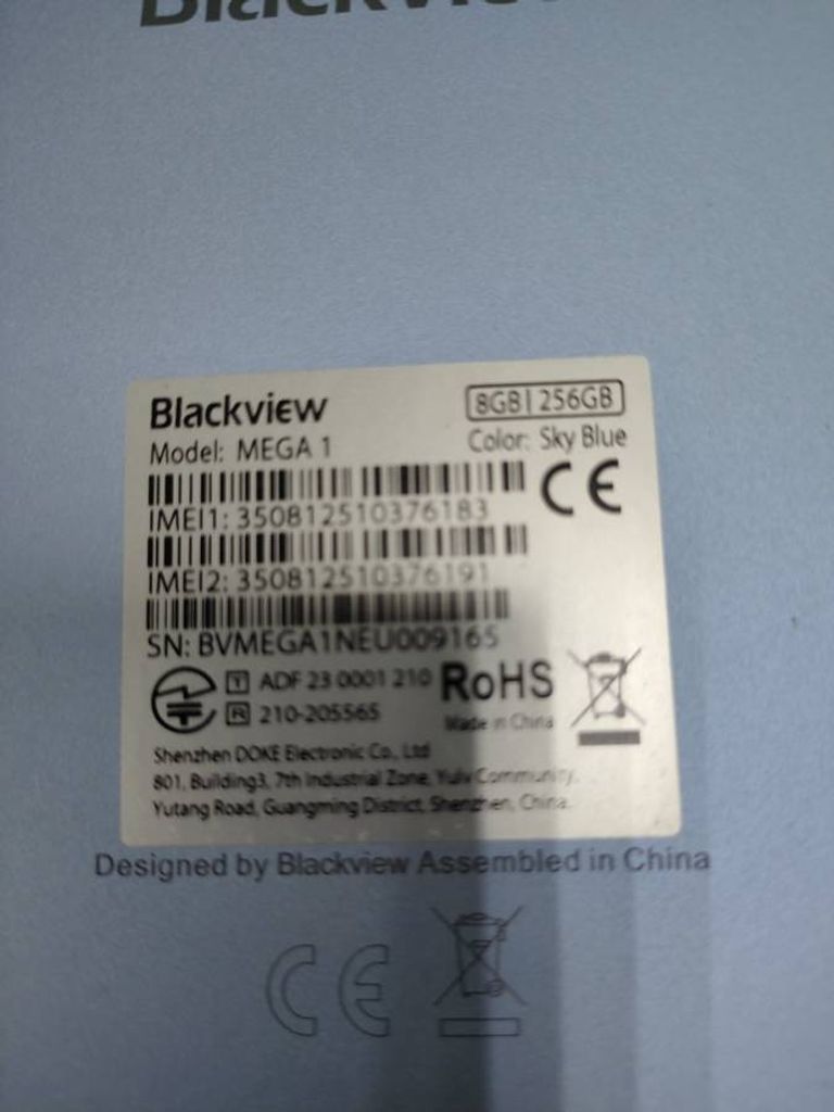 Розпродаж Blackview mega 1 8/256gb, продавець Техноскарб