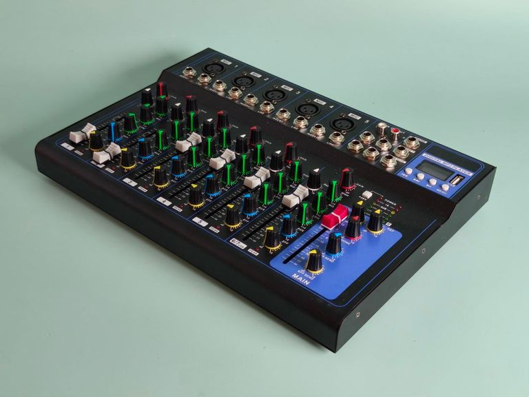 Недорого Новий! Мікшер, dj пульт. Professional. 7 канальний. Код:null. Изображение 10