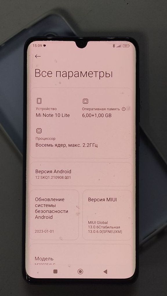 Купить Xiaomi mi note 10 lite 6/64gb Б/У
