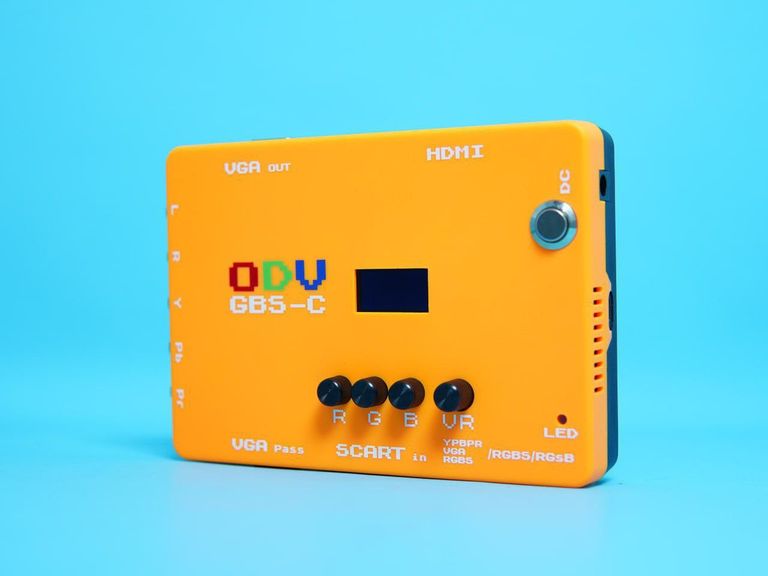 Дешево Mcbazel ODV-GBS-C компонентний конвертер VGA/SCART на VGA/HDMI для ретро-ігрової консолі. Нова. з ломбарду