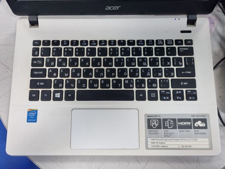 Объявление Acer 13/pentium n3700 ddr3/2gb ddr3/hdd 500 gb/ssd *відсутній/*інтегрована Б/У