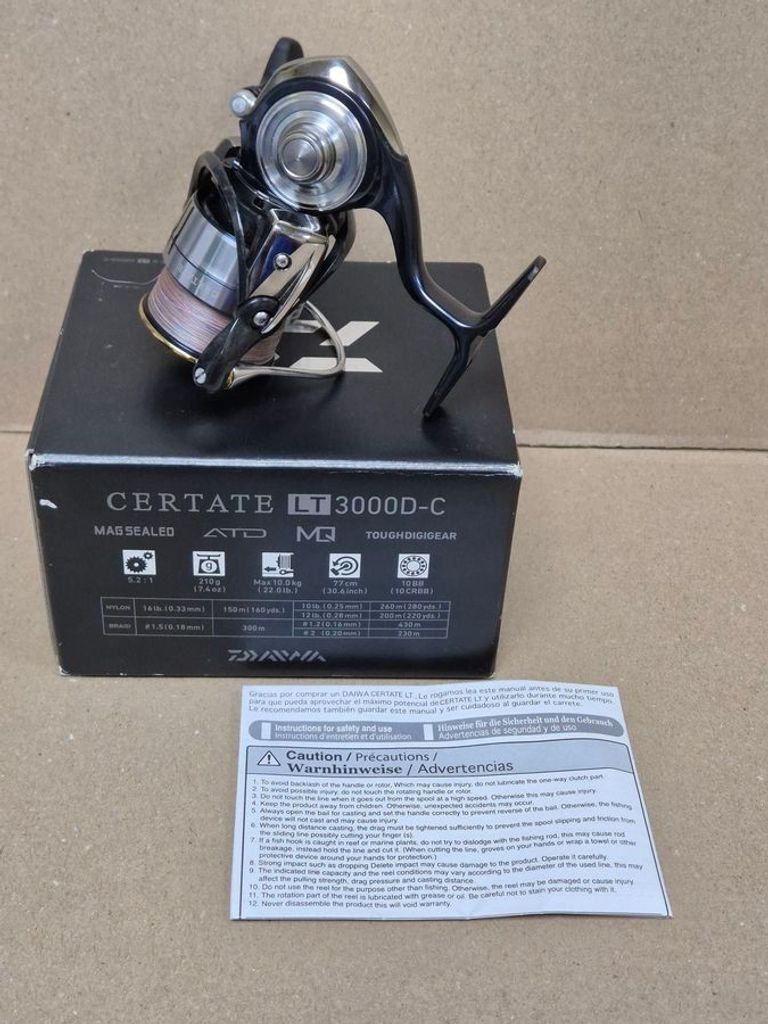 Купить Daiwa 19 certate g lt/3000d-c Б/У