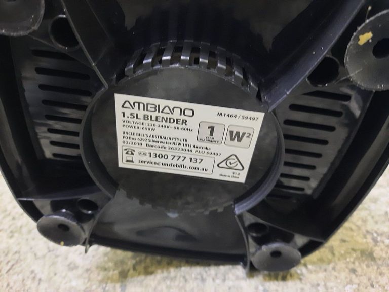 Оголошення Ambiano 1.5l 59497 Б/У