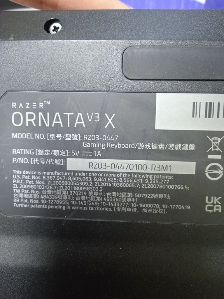 Купить Razer ornata v3 x Б/У