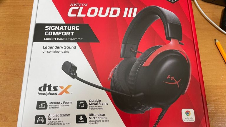 Купить Hyperx cloud iii Б/У