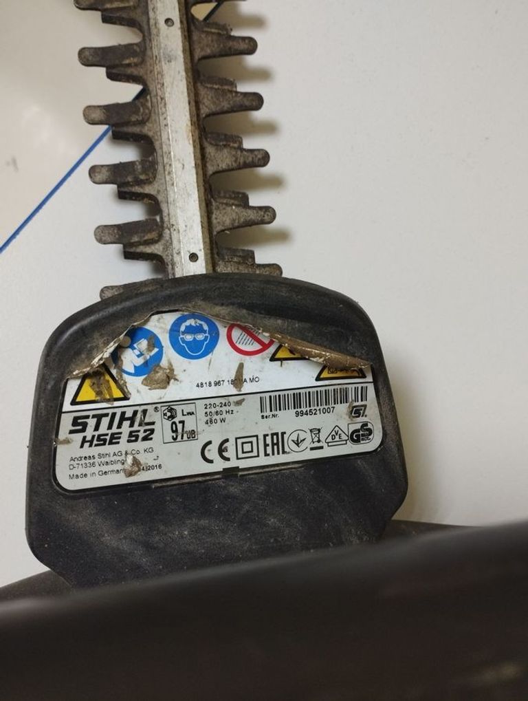 Stihl hse 52 Код:01-200790298. Изображение 7