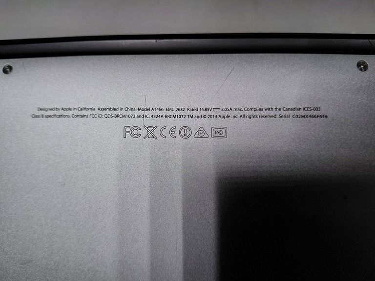 Apple a1466/ core i7 1,7ghz/ ram8gb/ ssd512gb/ intel hd5000 Код:01-200803840. Изображение 6