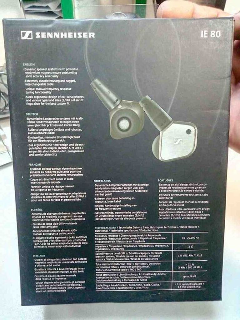 Sennheiser IE 80S BT (508240) Код:2000002777410. Изображение 4