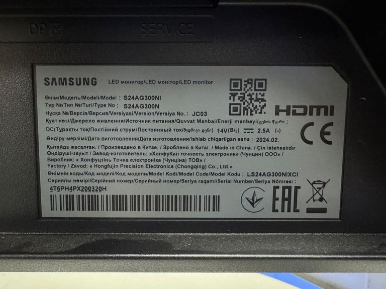 Samsung s24ag304 Код:01-200803500. Изображение 12