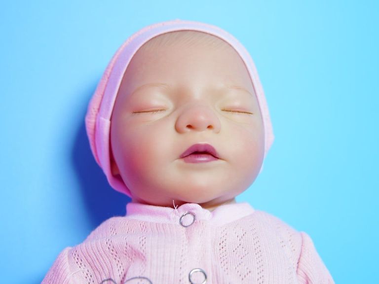 Купить JIZHI Reborn - 17-дюймові м'які ляльки-новонароджені, ляльки-сплячі дівчатка з одягом та іграшковими аксесуар Б/У