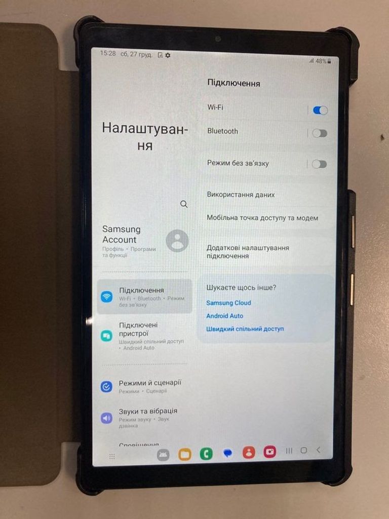 Оголошення Samsung galaxy tab a7 lite lte 4/64gb Б/У