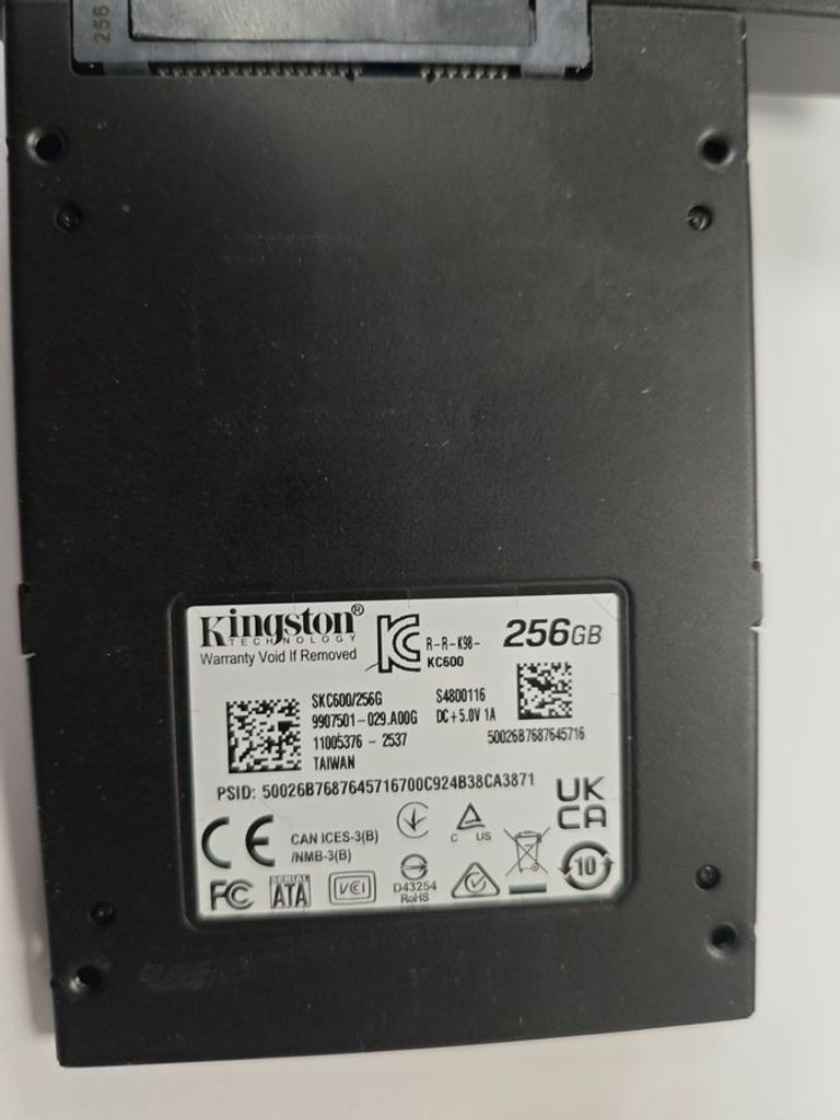 Kingston kc600 256 gb Код:01-200866443. Зображення 7