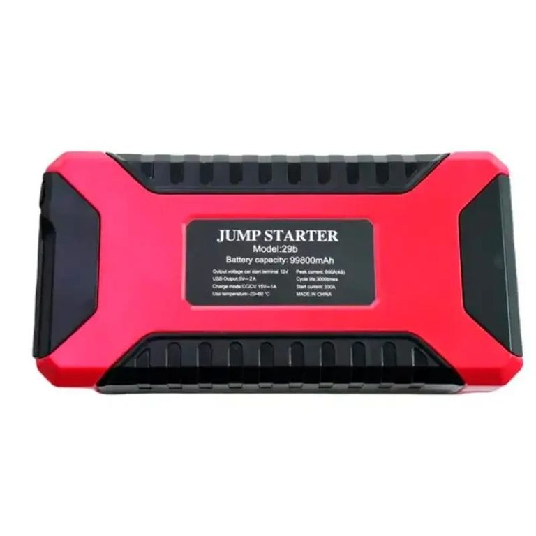Оголошення Пусковий зарядний пристрій 300/600A Jump Starter Pump з компресором 29B 99800 mAh Б/У
