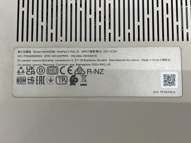 Розпродаж Lenovo 15/ryzen 5 5500u ddr4/8gb ddr4/hdd *відсутній/ssd 512 gb/*інтегрована, продавець Техноскарб