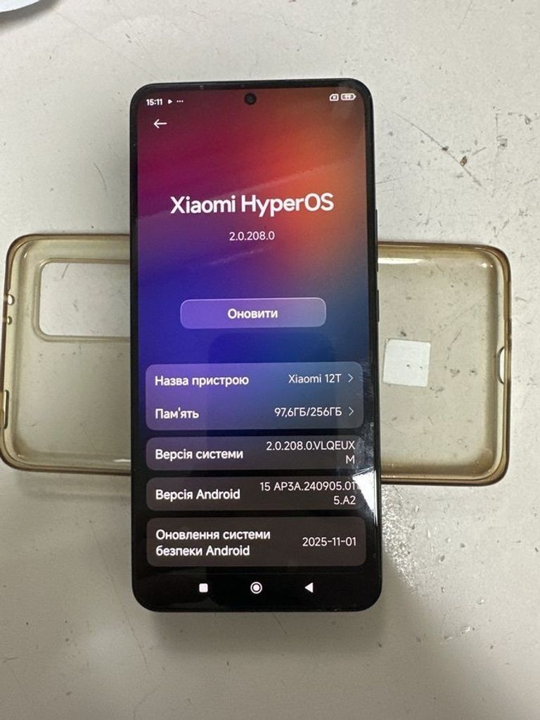 Купить Xiaomi 12T 8/256GB Blue Б/У