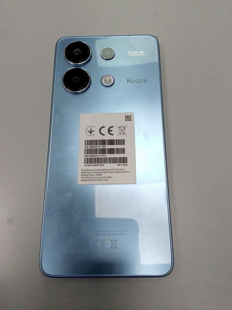 Оголошення Xiaomi redmi note 13 4g 6/128gb Б/У