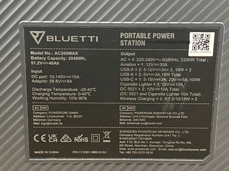 Дешево Bluetti ac200max pb930906 з ломбарду