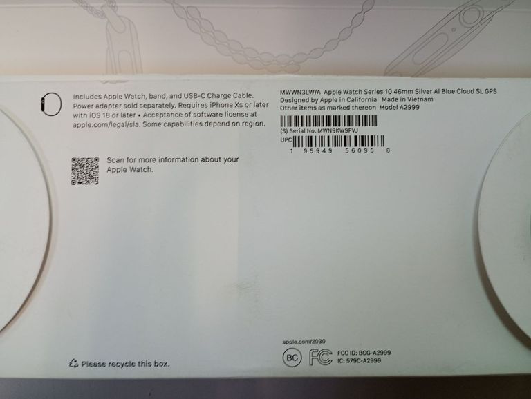 Apple watch series 10 gps 46mm alu. case Код:01-200893994. Зображення 6