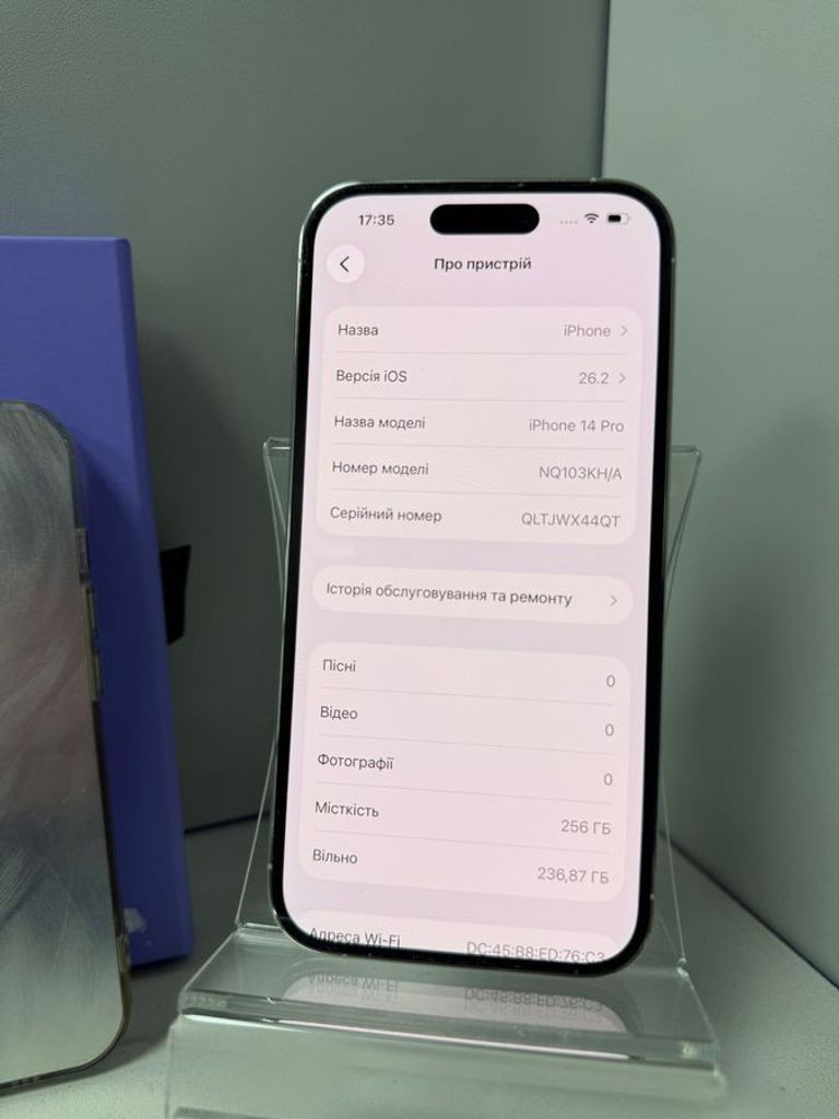 Apple iphone 14 pro 256gb Код:01-200899051. Зображення 5