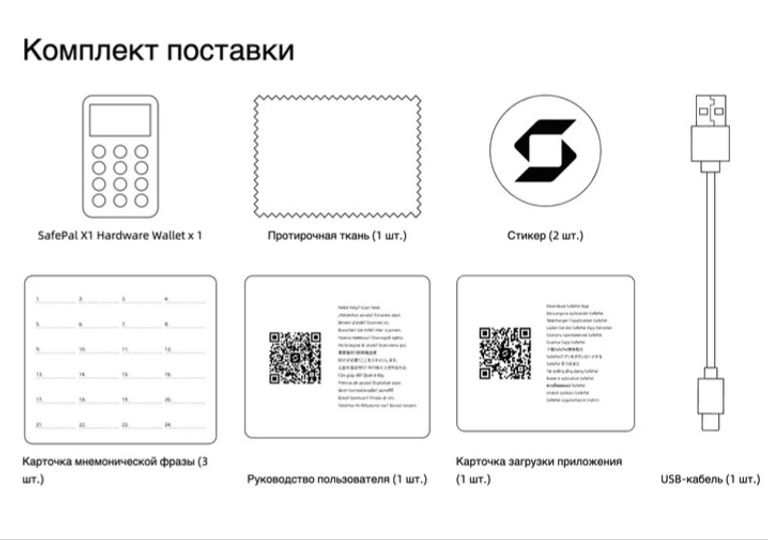 SafePal X1 Чорний (SX1Black) Код:null. Зображення 12