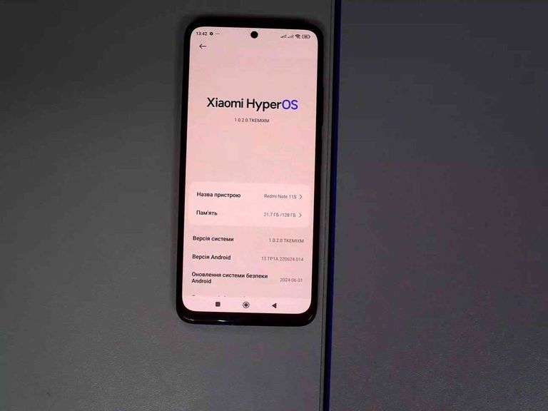 Оголошення Xiaomi redmi note 11s 6/128gb Б/У