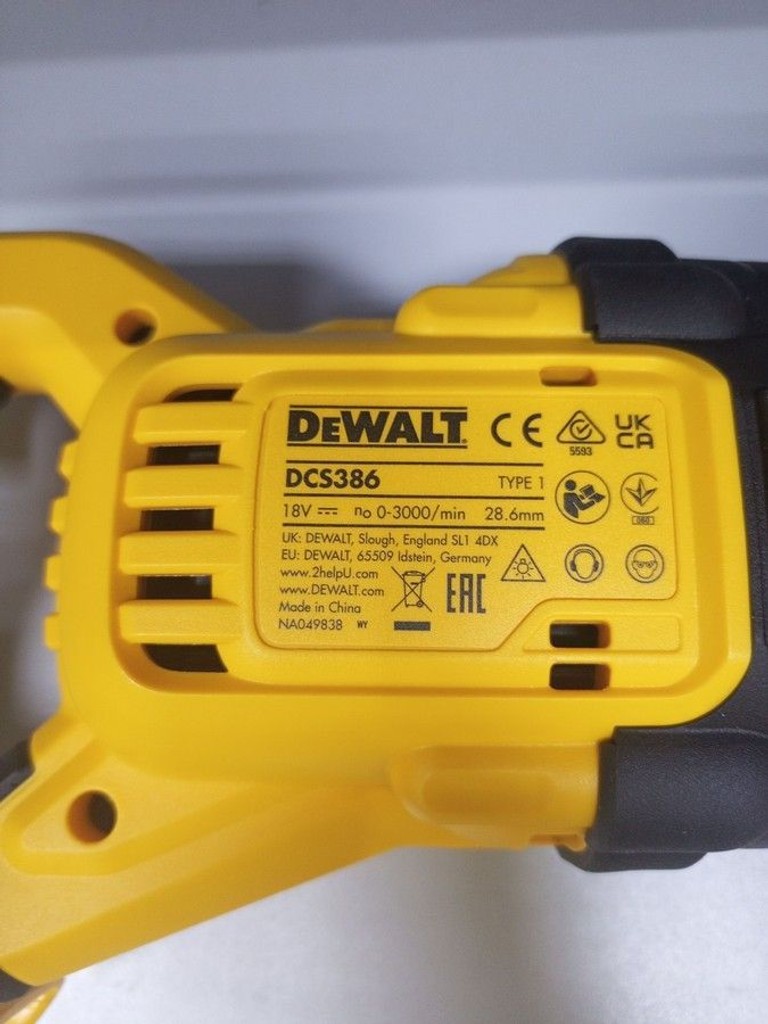 Распродажа Dewalt DCS386T1, продавец Техноскарб