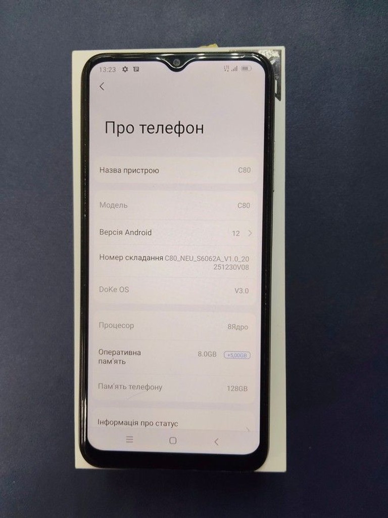 Оголошення Blackview oscal c80 8/128gb Б/У