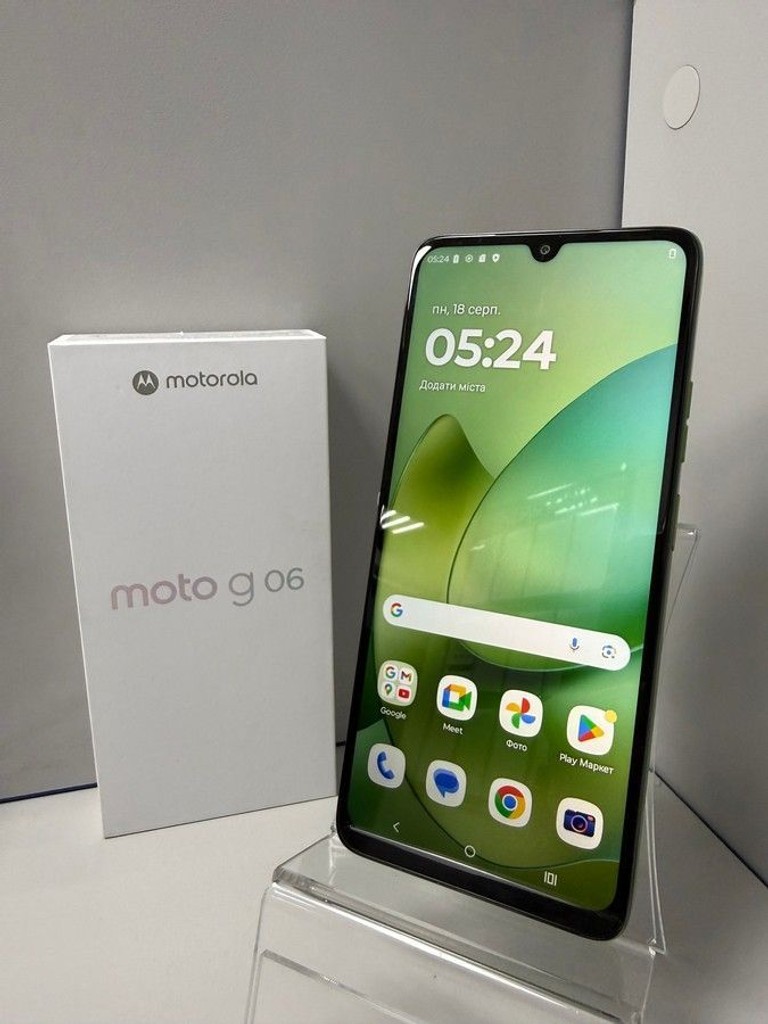 Купити Motorola moto g06 4g 4/256gb Б/У