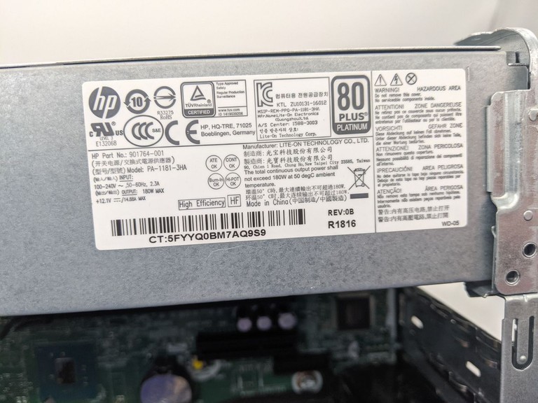 Пк intel core i5-6500t/ram 8 gb/hdd відсутній/ssd 256 gb/інтегрована Код:01-200846557. Зображення 5