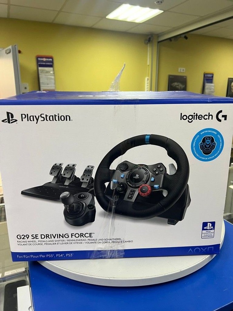 Logitech g29 driving force racing wheel / 941-000110, 941-000112 Код:01-201005229. Изображение 6