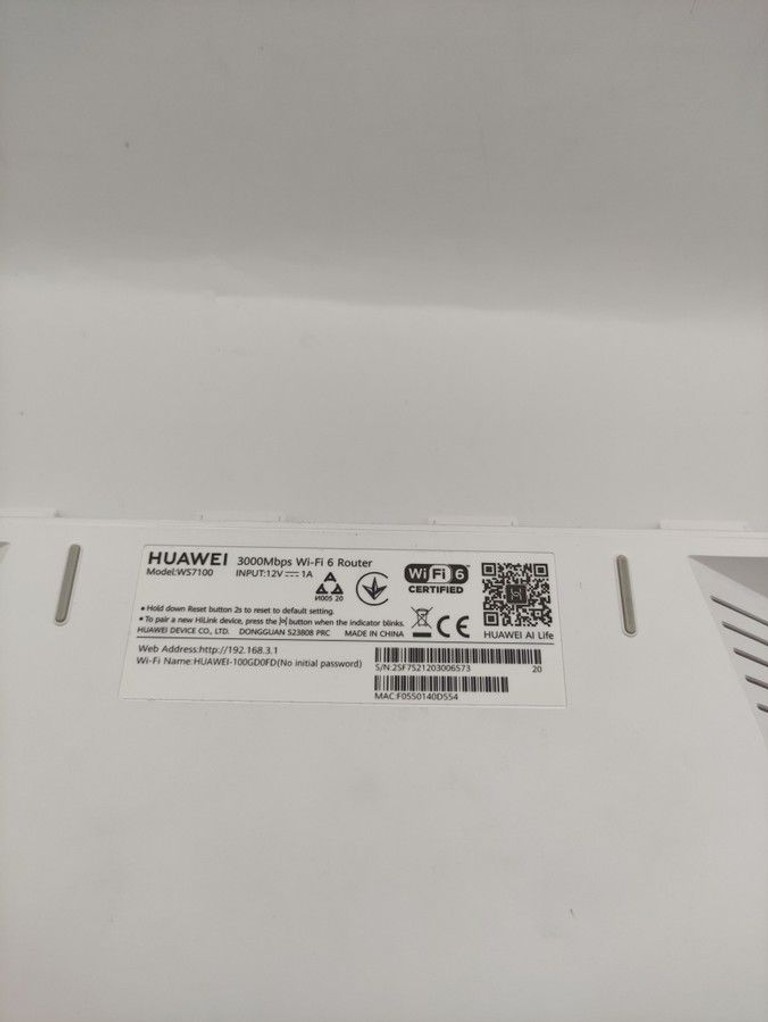 Huawei WiFi AX3 WS7100-25 (53039916) Код:01-201012123. Изображение 8