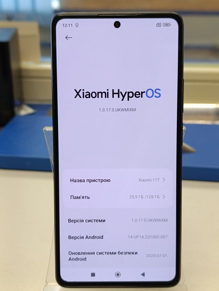 Оголошення Xiaomi 11t 8/128gb Б/У
