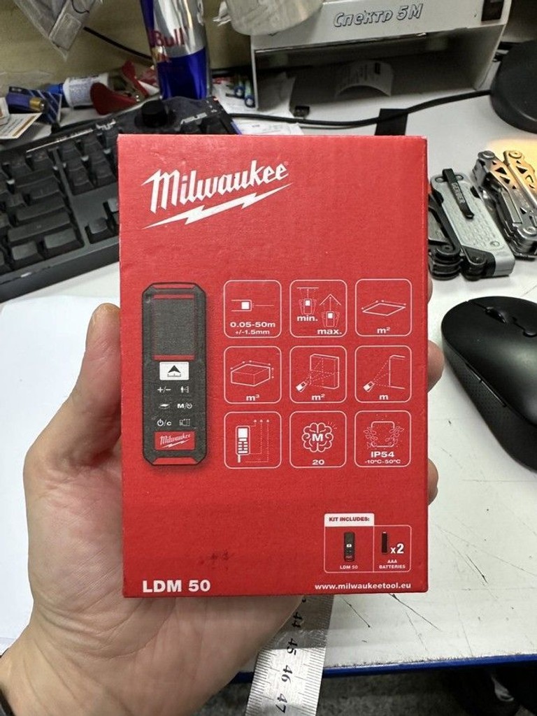 Распродажа Milwaukee LDM 50 (4933447700), продавец Техноскарб