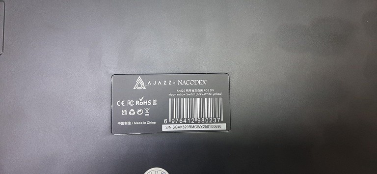 Розпродаж Ajazz AK820 Black, продавець Техноскарб