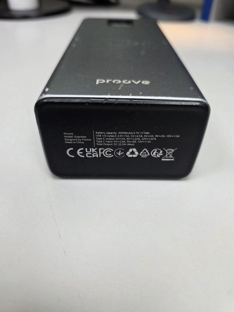 Объявление Proove guardian 30000mah 22.5w Б/У
