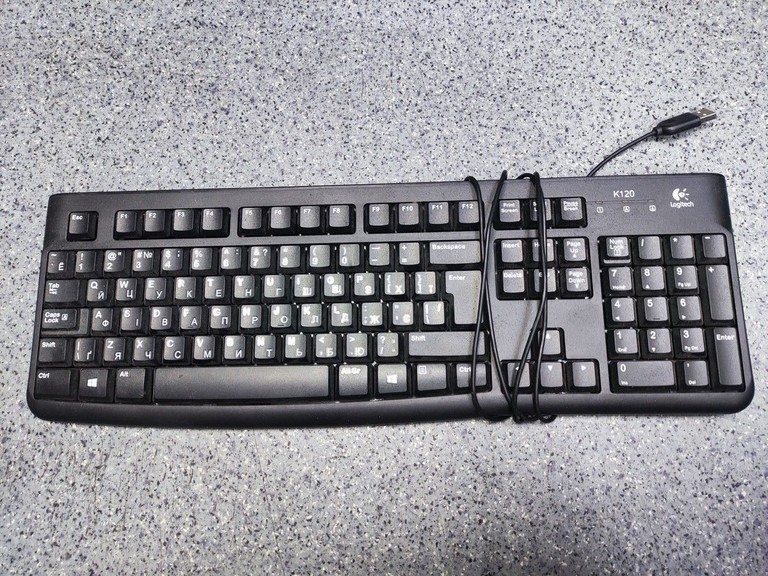 Купити Logitech k120 Б/У