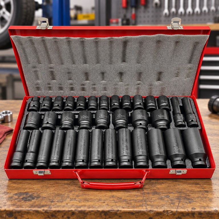 Объявление Tools 35 предметів 1/2" (12,7 мм) у металевому кейсі Б/У
