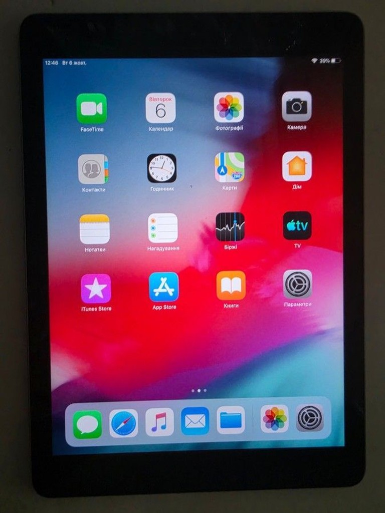 Apple iPad Air 2 Wi-Fi + Cellular 32GB Space Gray (MNW12, MNVP2) Код:01-201150534. Зображення 7
