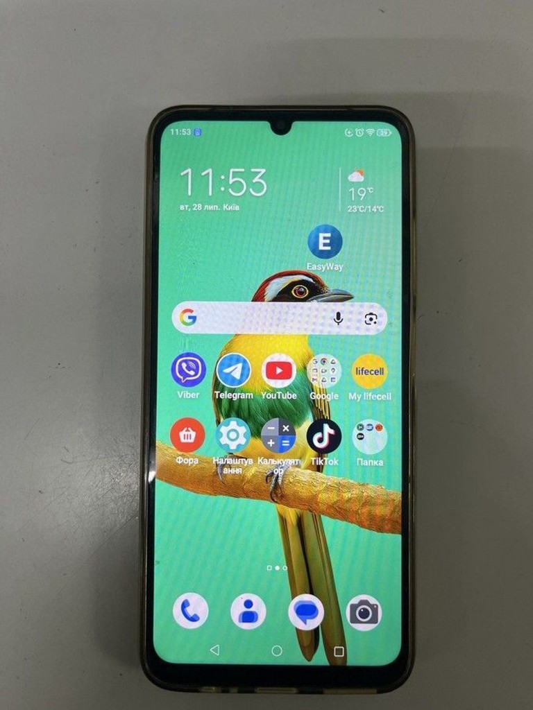 Объявление Zte Blade A35 4/64GB Green Б/У