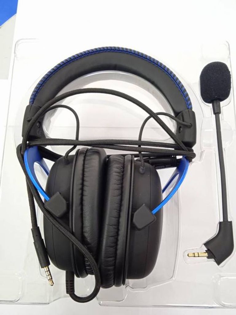 Дешиво Kingston hyperx cloud blue for ps4 hx-hscls-bl с ломбарда