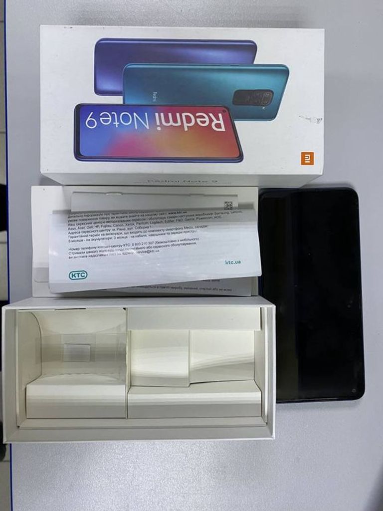 Оголошення Xiaomi redmi note 9 3/64gb Б/У