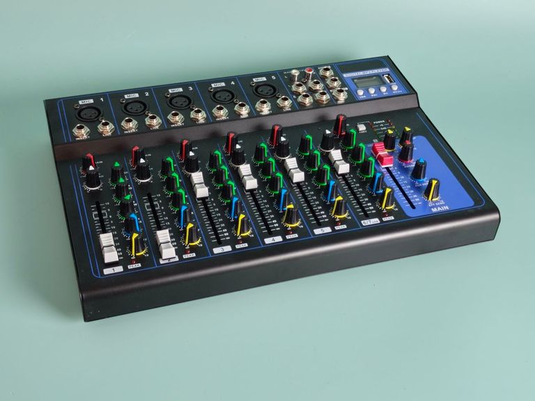 Недорого Новий! Мікшер, dj пульт. Professional. 7 канальний. Код:null. Изображение 11