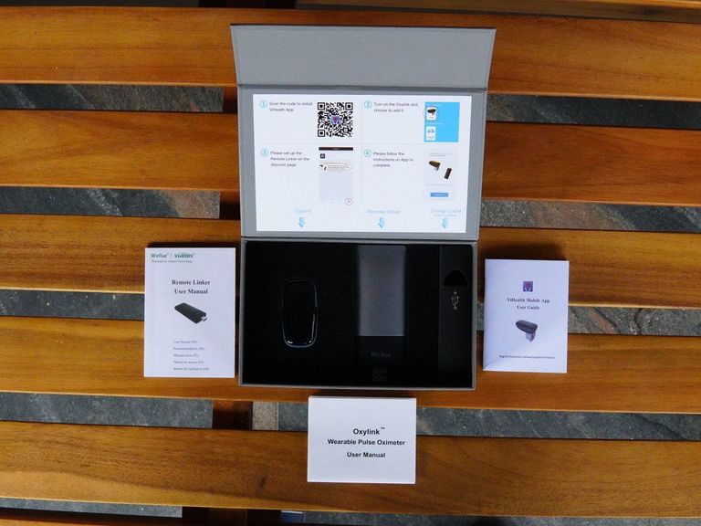 Oxylink P01B - Пульсоксиметр + Wi-Fi-Remote Linker. Код:null. Изображение 5