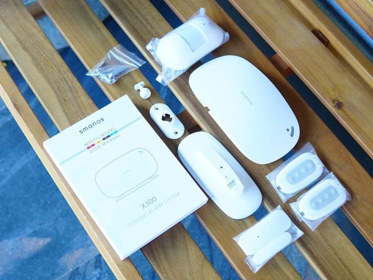 Дешево Система бездротової сигналізації Smanos Wireless Alarm System (GSM/SMS) (X300) Нова.  з ломбарду