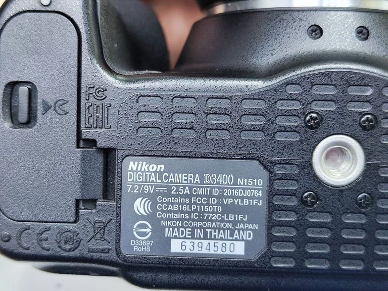 Оголошення Nikon d3400 + 18-55mm 1:3.5-5.6 g Б/У
