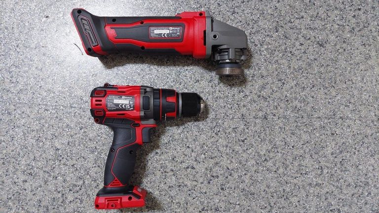 Дешево Einhell tp-cd 18/50 li-i bl + te-ag 18/125-2 li + 2акб 2.0ah + 1акб 4.0ah + зп з ломбарду