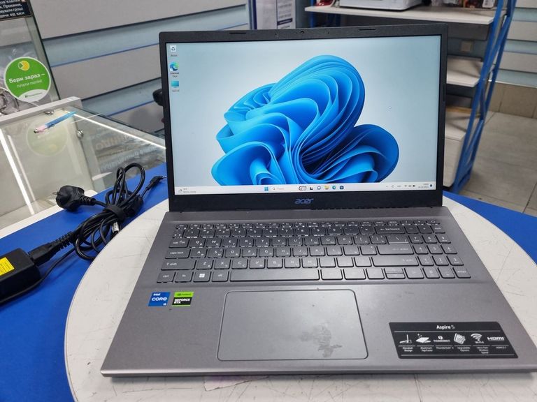 Купити Acer 15/core i5-1235u ddr5/16gb ddr5/ssd 512 gb/geforce rtx2050 4gb Б/У